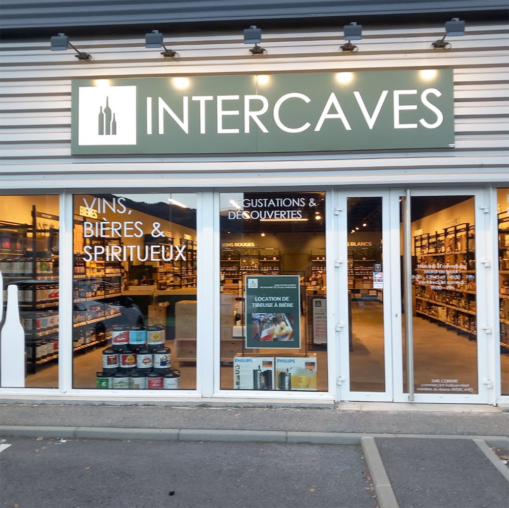devanture Inter Caves Sallanches
